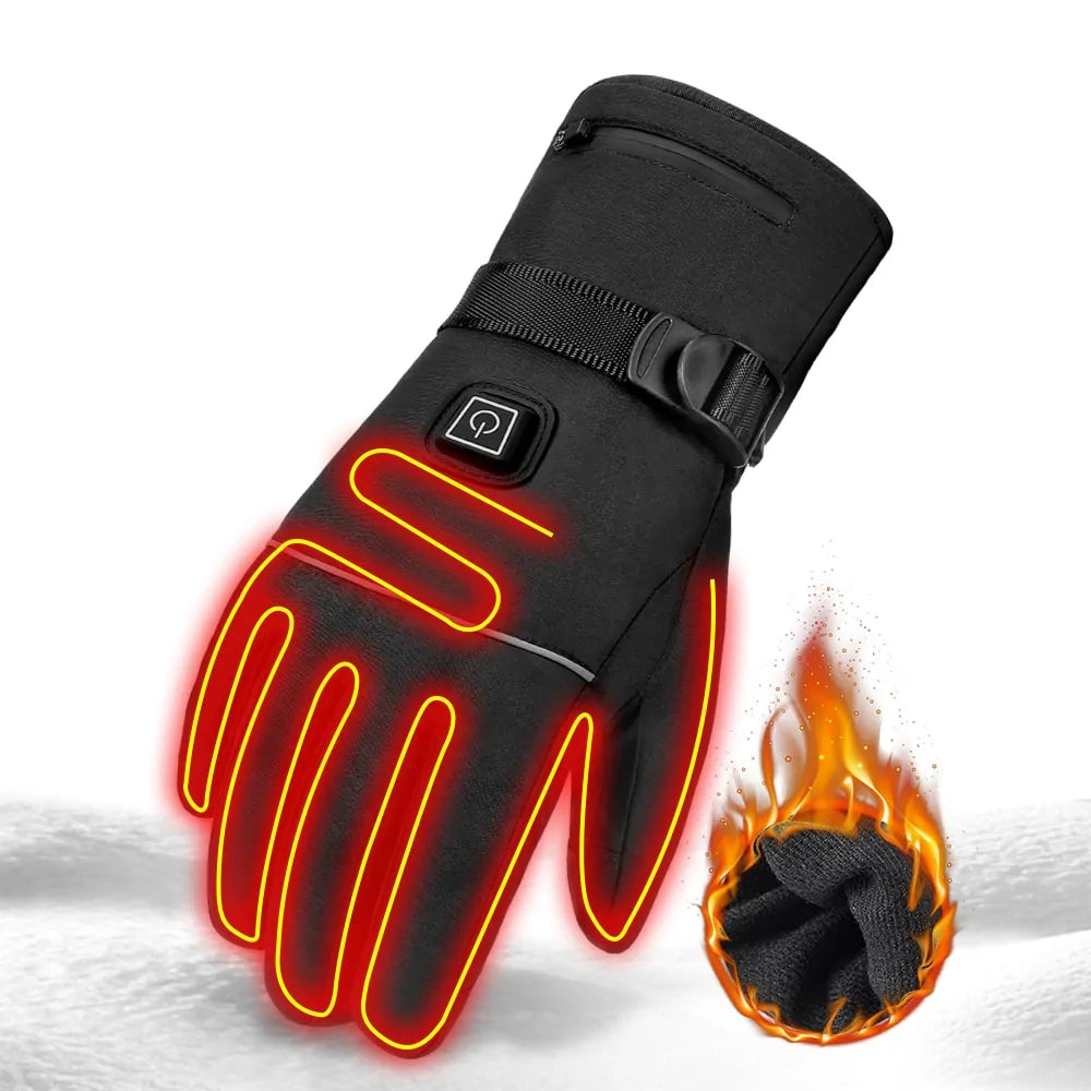 Winter Gloves Heating Electric Water Proof